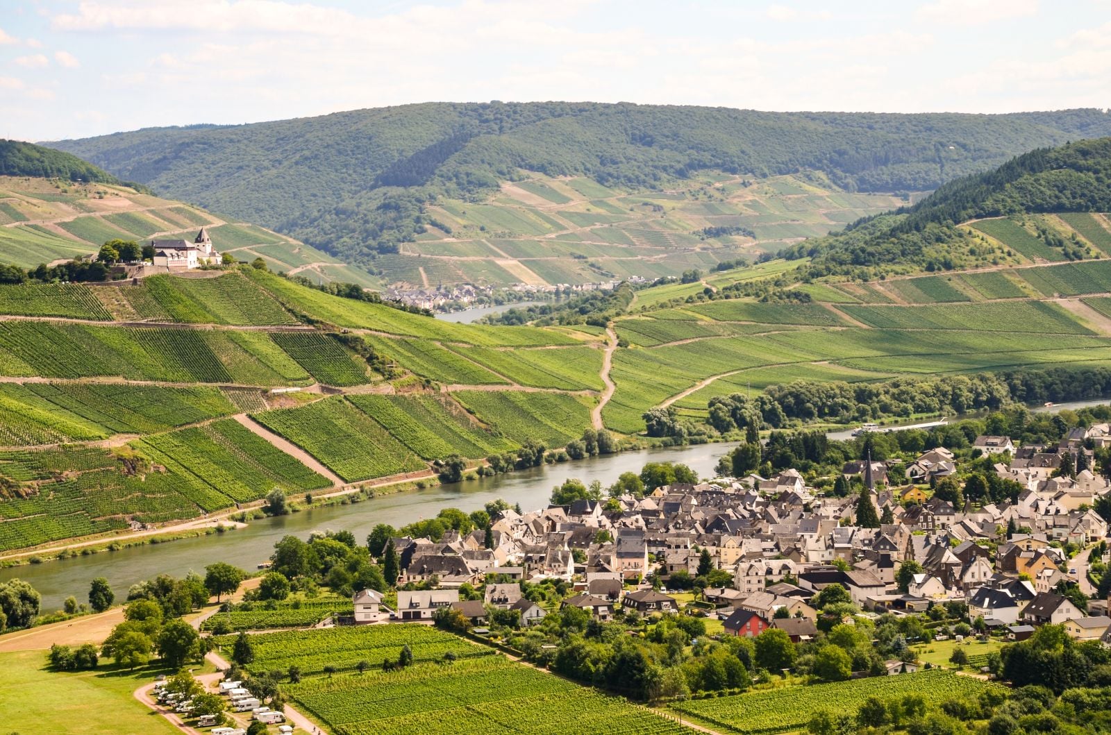  Mosel wine region in Germany Europe