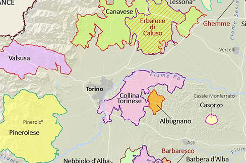 Italian Wine Maps - Liguria