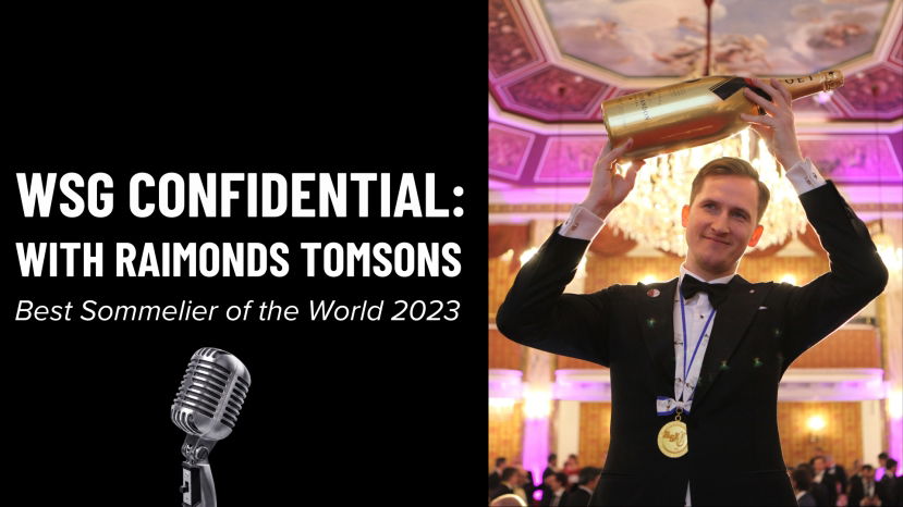 WSG CONFIDENTIAL: Andrew Jefford Hosts Raimonds Tomsons, World&#039;s Best Sommelier 2023