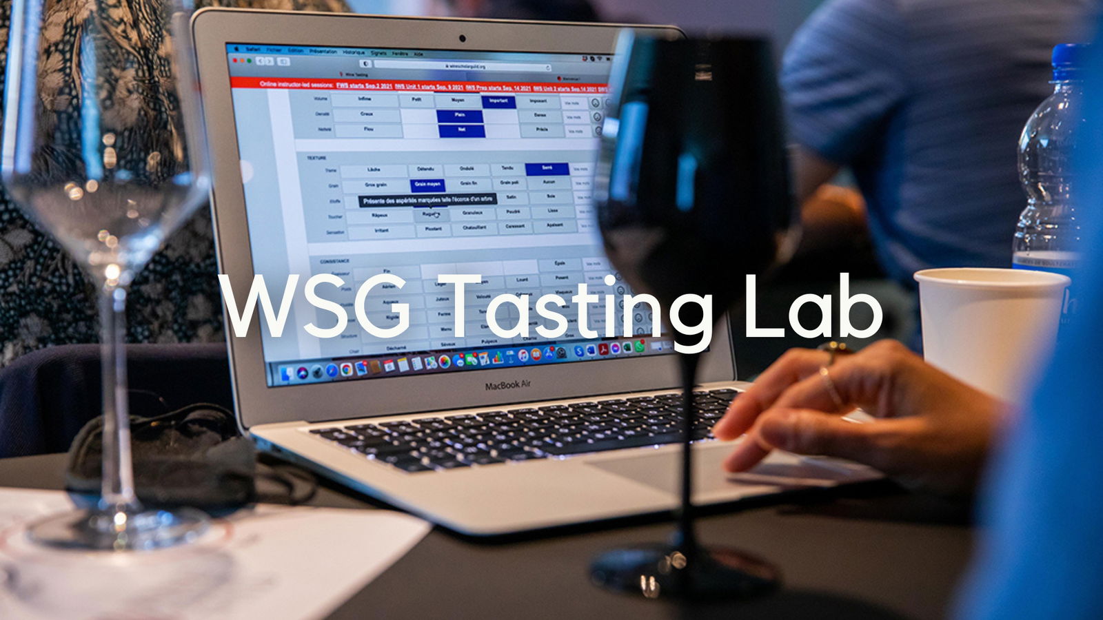 Introducing the WSG Tasting Lab® with Julien Camus