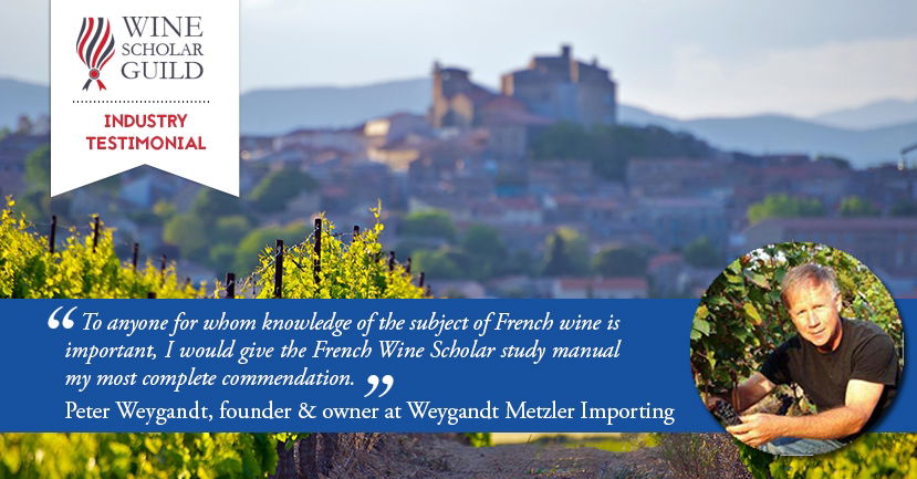 Industry Testimonial: US Importer Peter Weygandt reviews the French Wine Scholar® manual